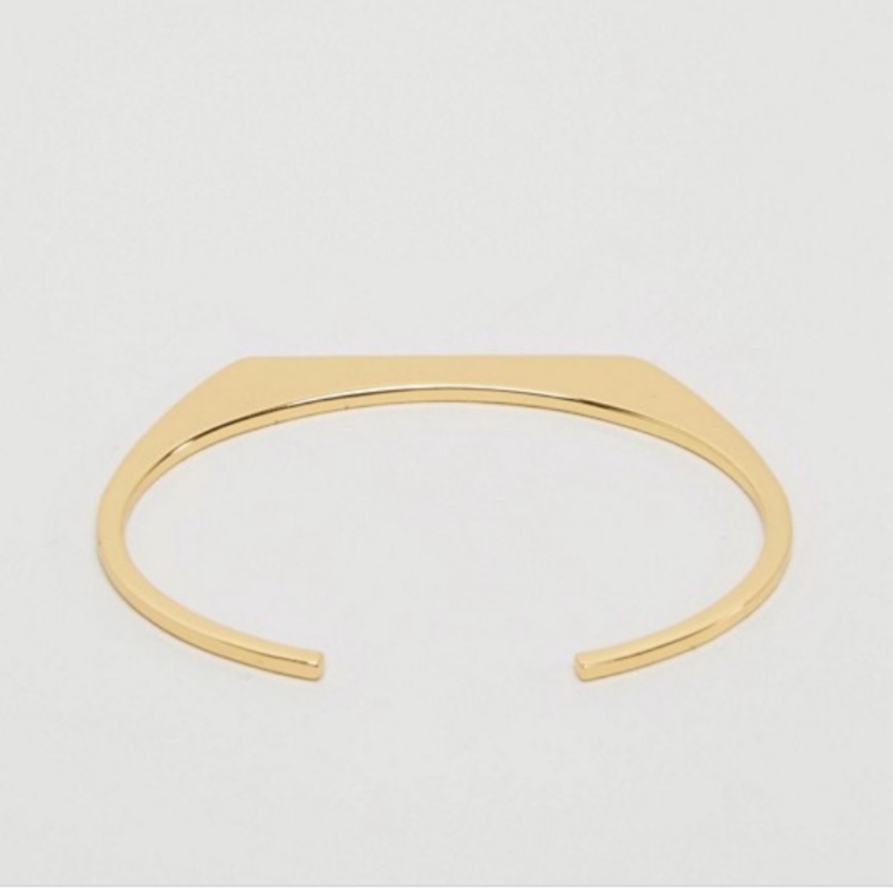 [Gorjana] Gold Plated Mila Cuff Bracelet